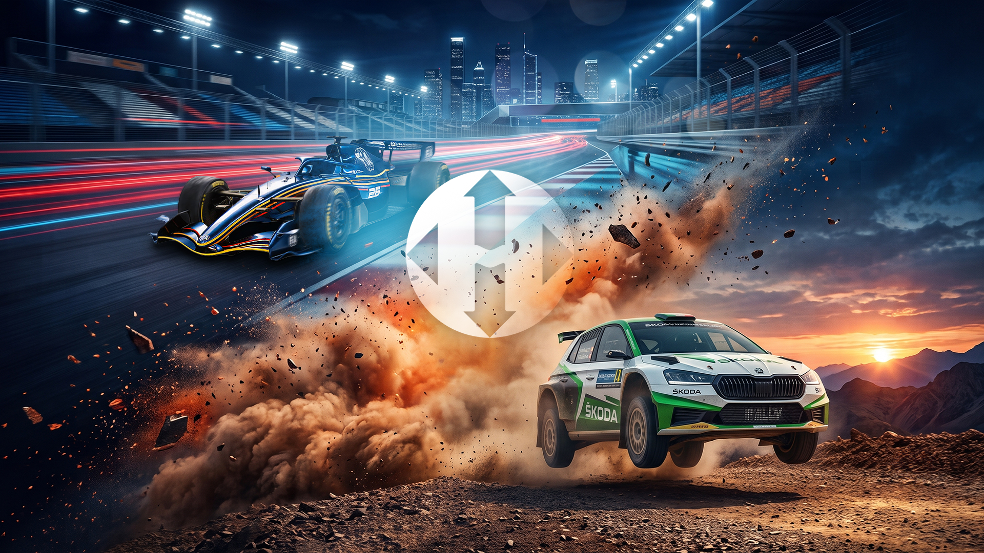 Discovery splash banner for Hamed Majd & F1 Discord server