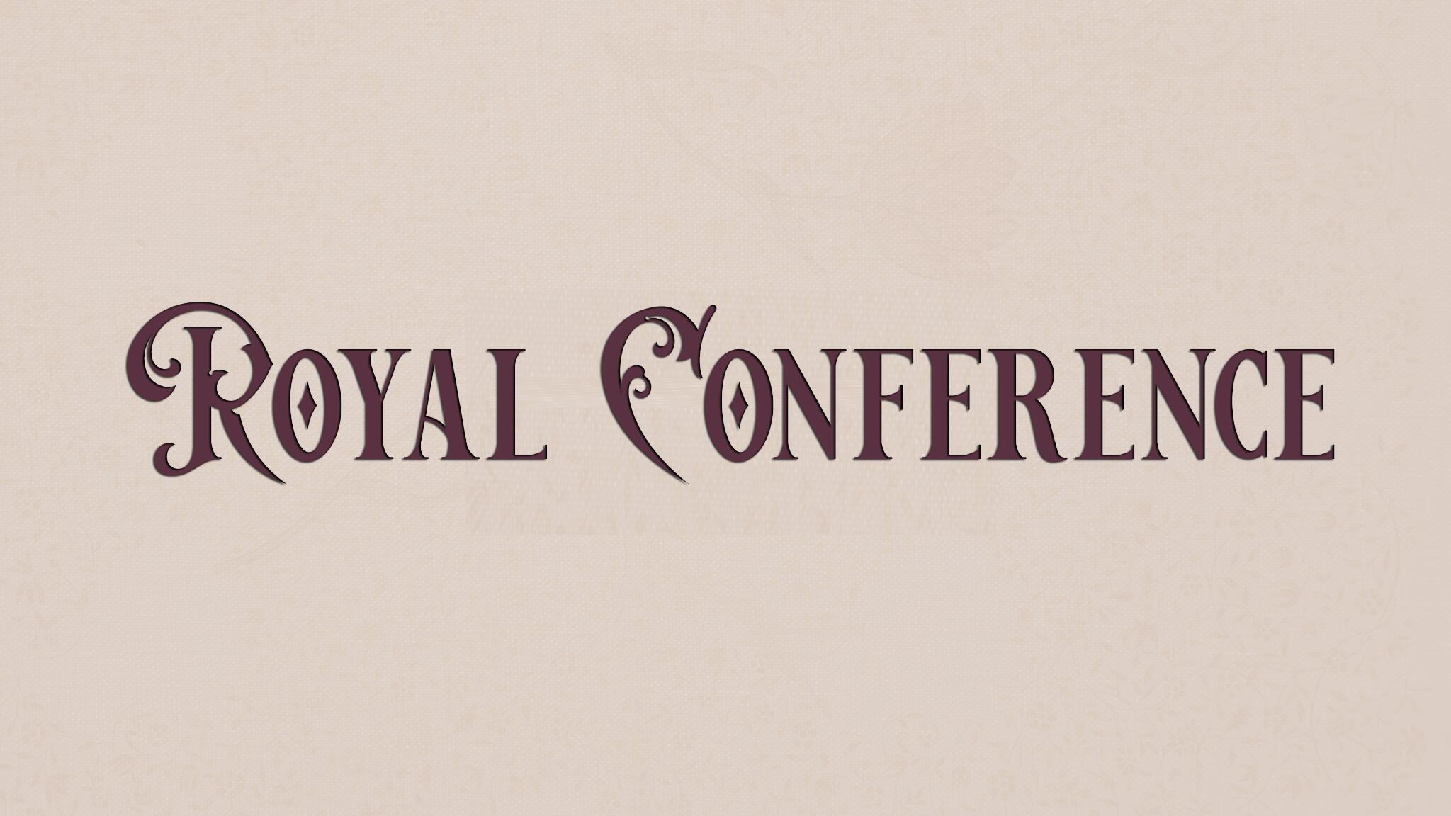 Discovery splash banner for Royal Conference - Eu5 & Victoria 3 & Hoi4 & Stellaris Discord server