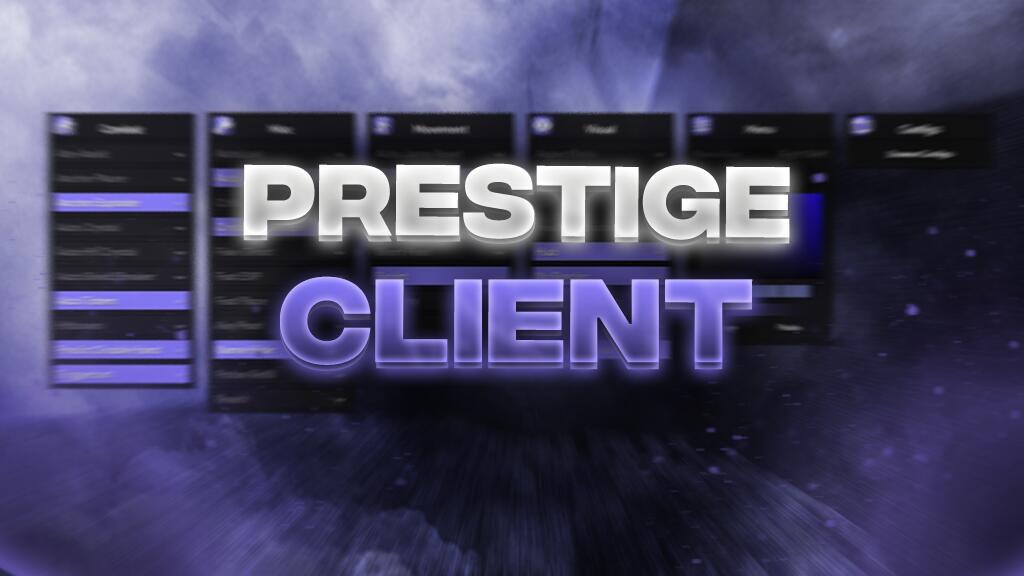 Discovery splash banner for š Prestige Client Discord server