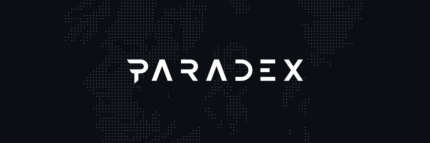 Discovery splash banner for Paradex Discord server