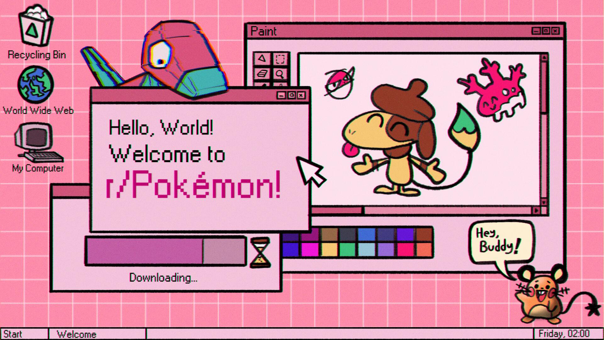 Discovery splash banner for r/Pokemon Discord server