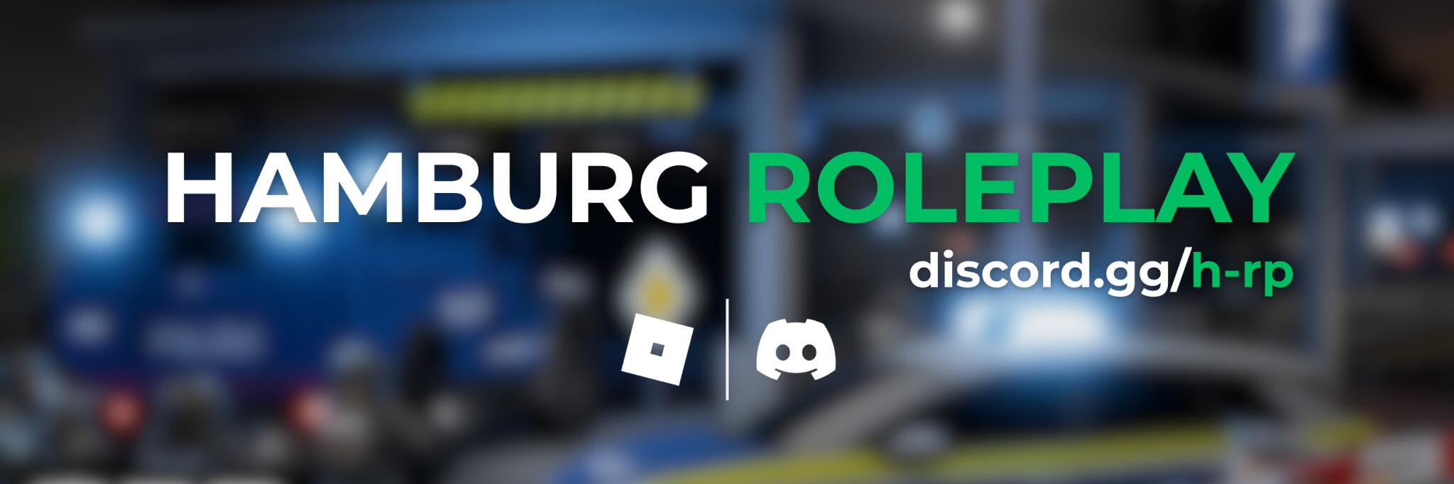 Discovery splash banner for Hamburg Roleplay Discord server