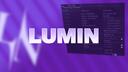 Discovery splash banner for Lumin Hub Discord server