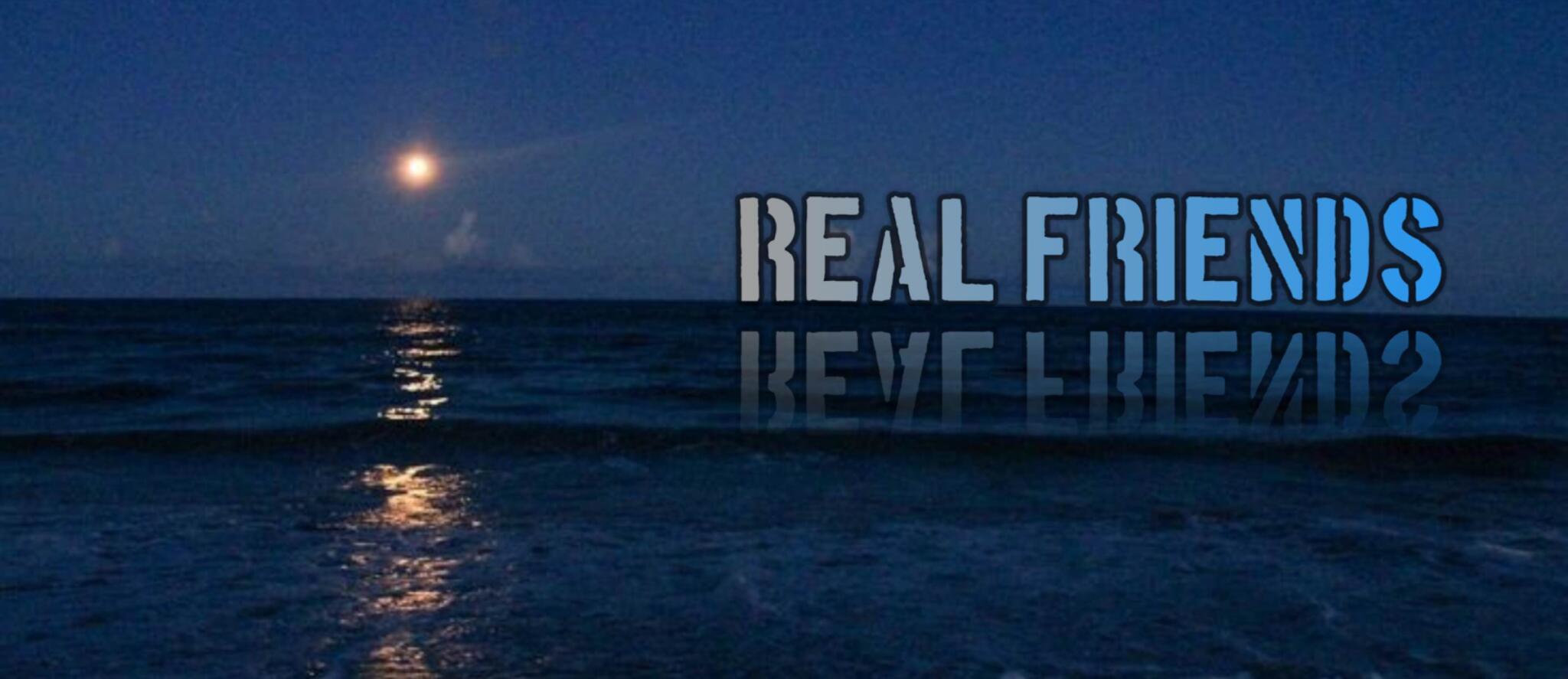 Discovery splash banner for Real Friends Discord server