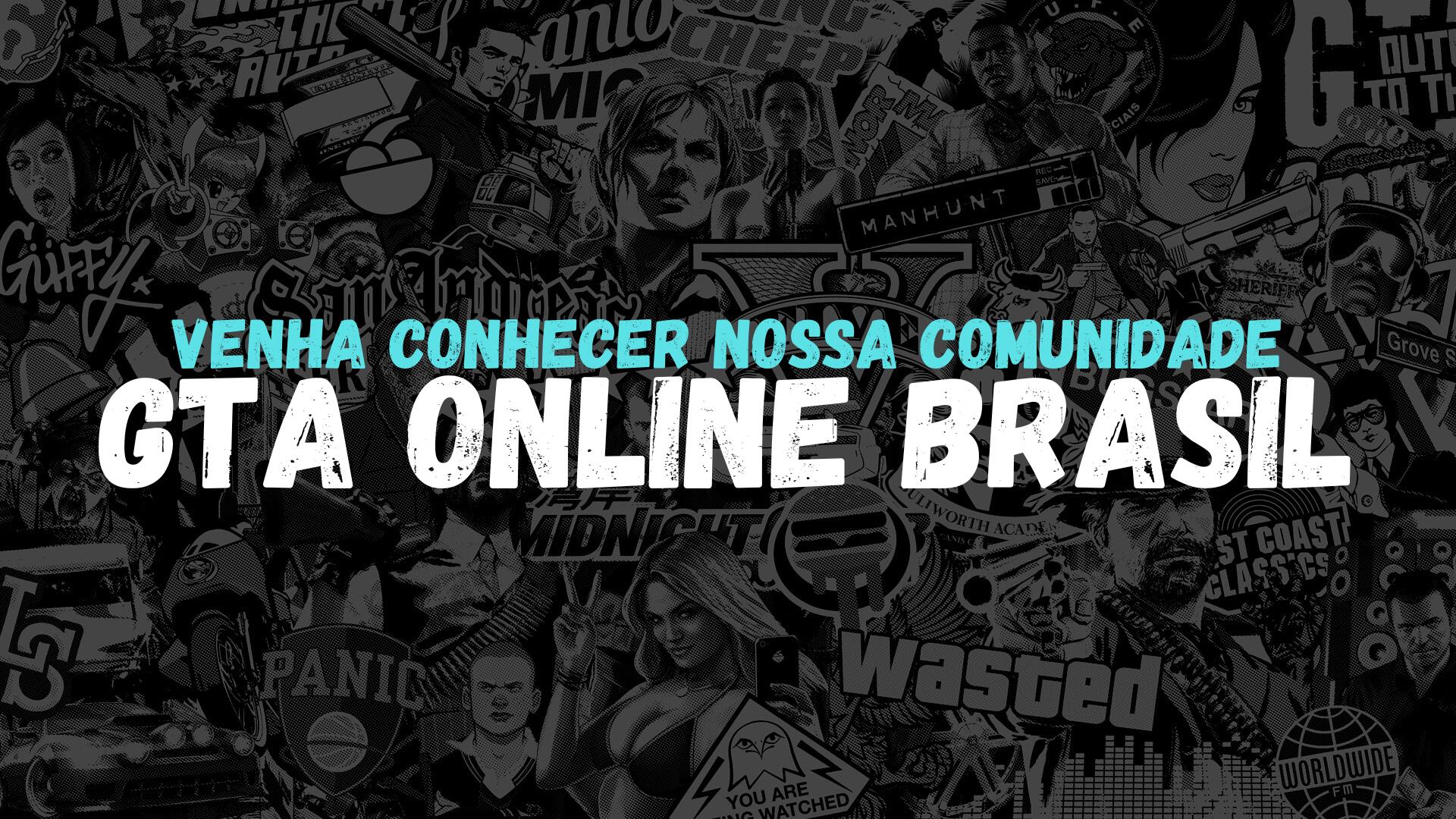 Discovery splash banner for GTA Online Brasil Discord server
