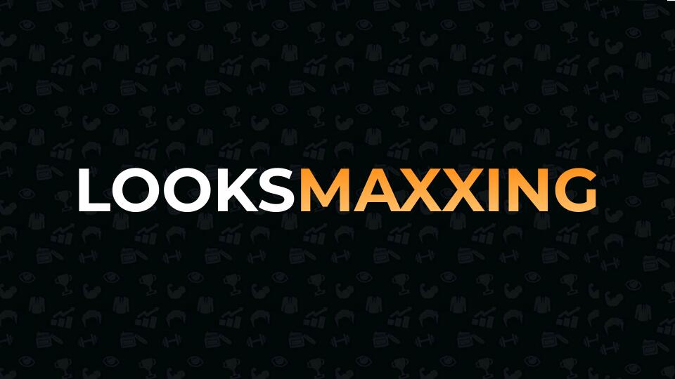 Discovery splash banner for Looksmaxxing.com Discord server