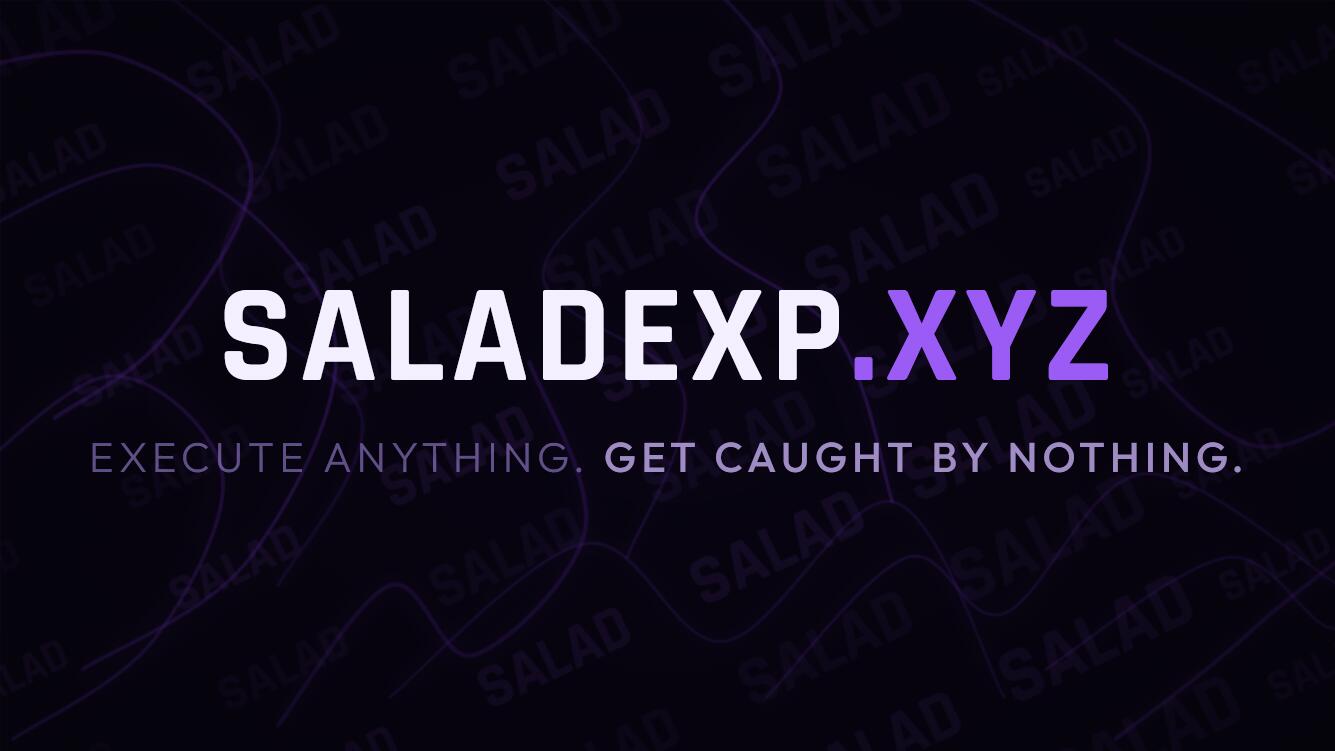 Discovery splash banner for saladexp.xyz Discord server