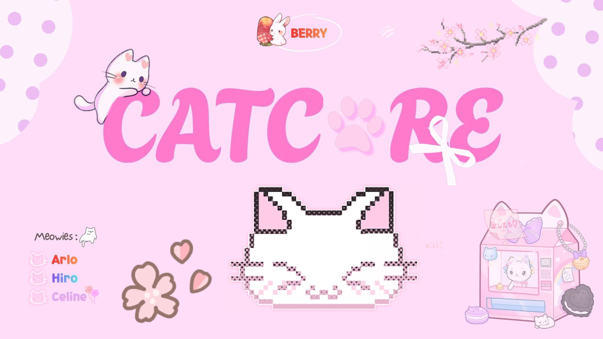 Discovery splash banner for ₍ˆ. .ˆ₎ catcore 🎀 emotes . social . guild tags . giveaways Discord server