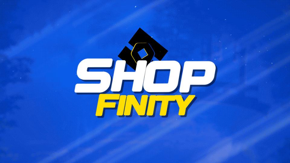 Discovery splash banner for Shop Finity Discord server