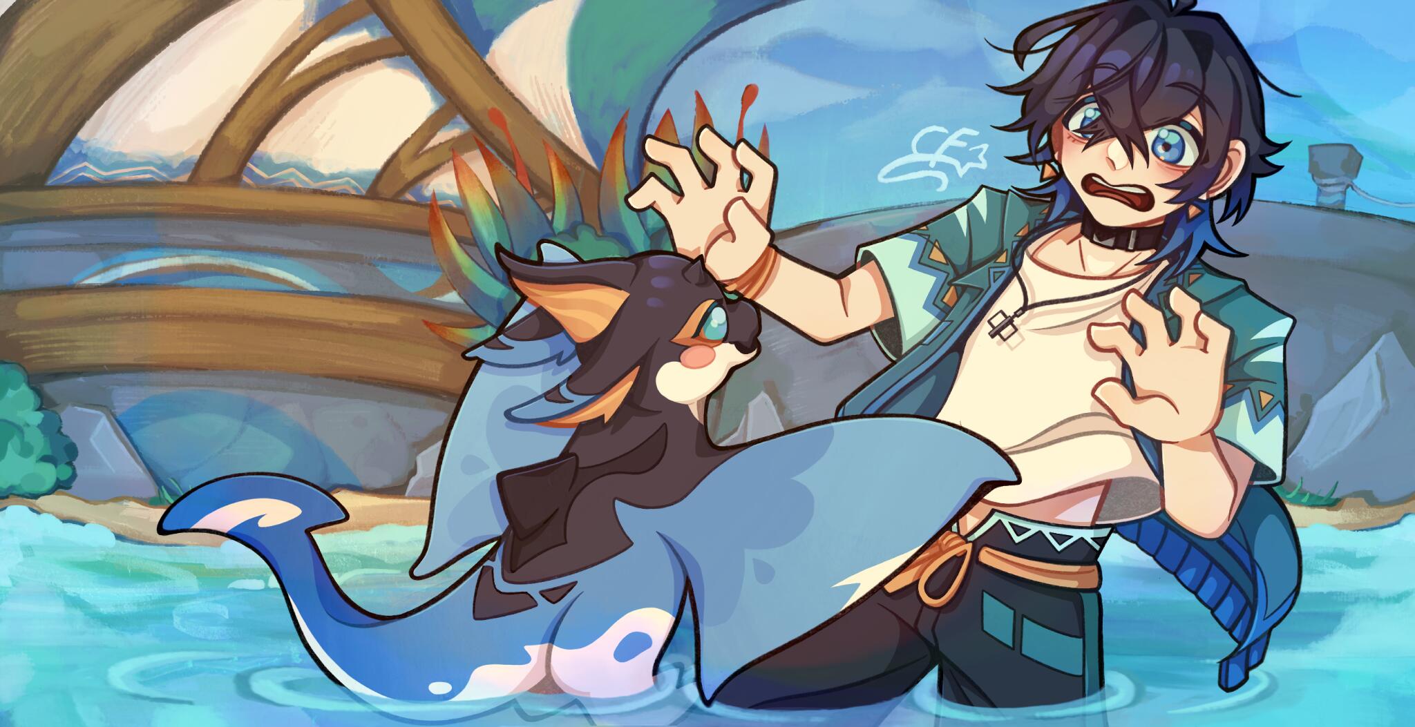 Discovery splash banner for βπΏ KOKIRI | GACHA | GAMING β¦β π Discord server