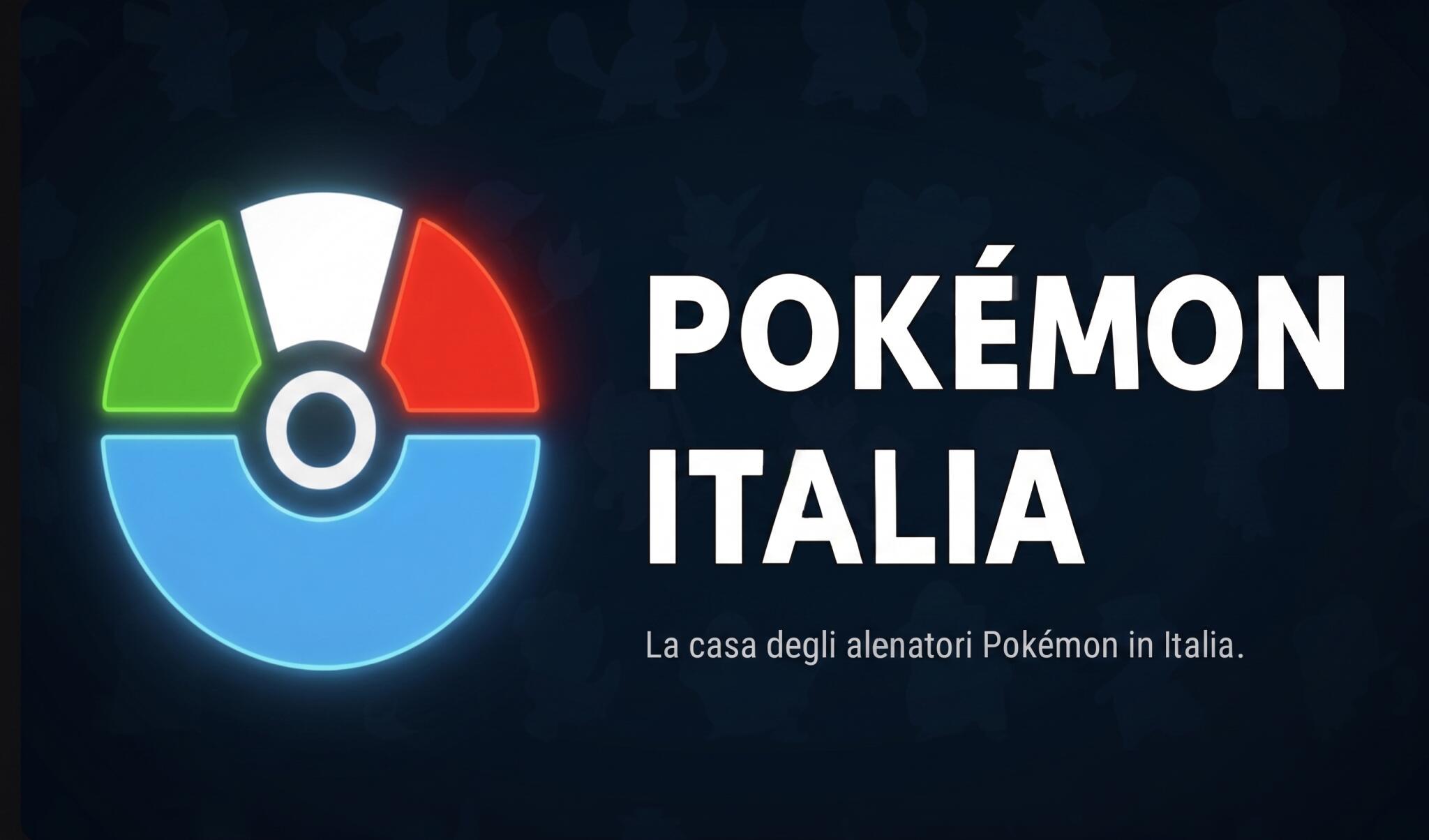 Discovery splash banner for POKéMON ITALIA Discord server