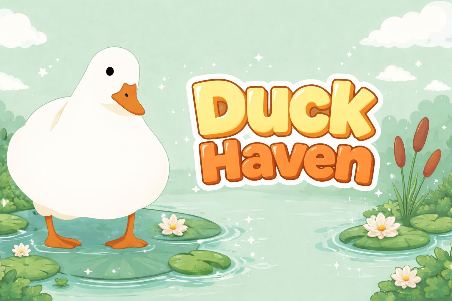Discovery splash banner for Duck Haven 🦆 | DUCK TAG Discord server