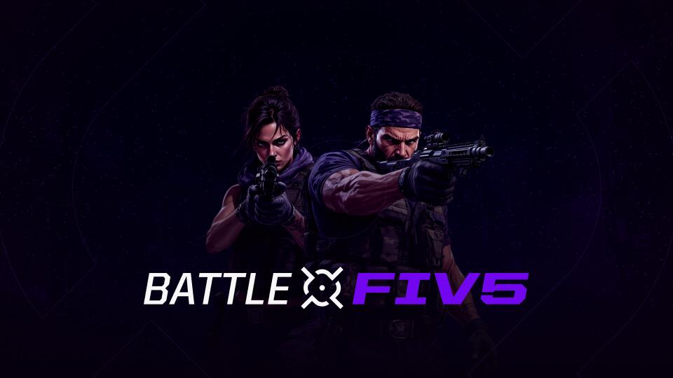 Discovery splash banner for Battlefive Discord server