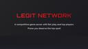 Discovery splash banner for Legit Network | Teeworlds Discord server