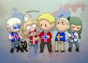 Discovery splash banner for Scandinavia and the World Discord server