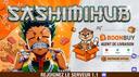 Discovery splash banner for Sashimi Hub Discord server