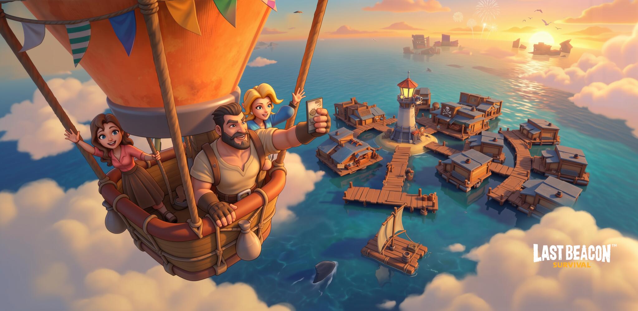 Discovery splash banner for Last Beacon Discord server