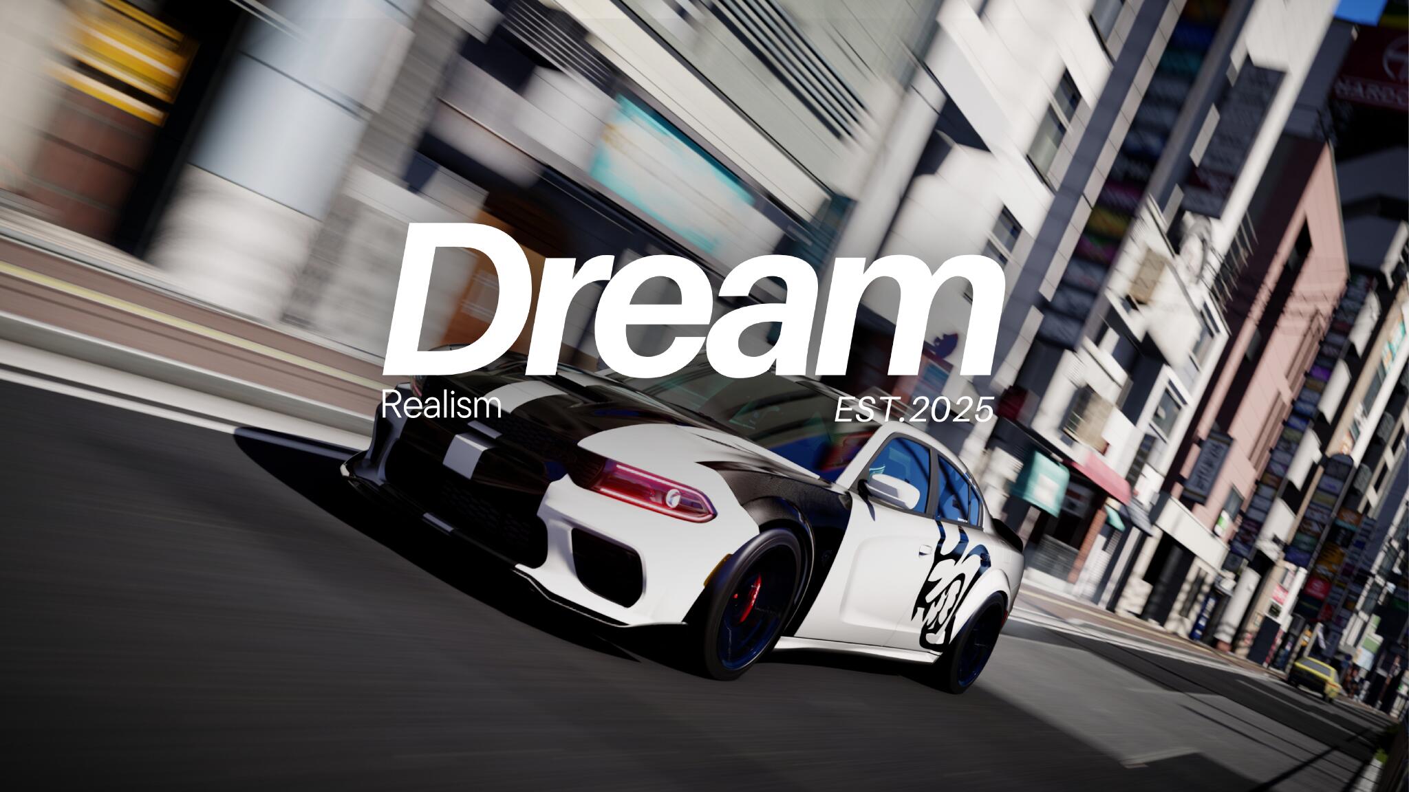Discovery splash banner for Dream Realism Discord server