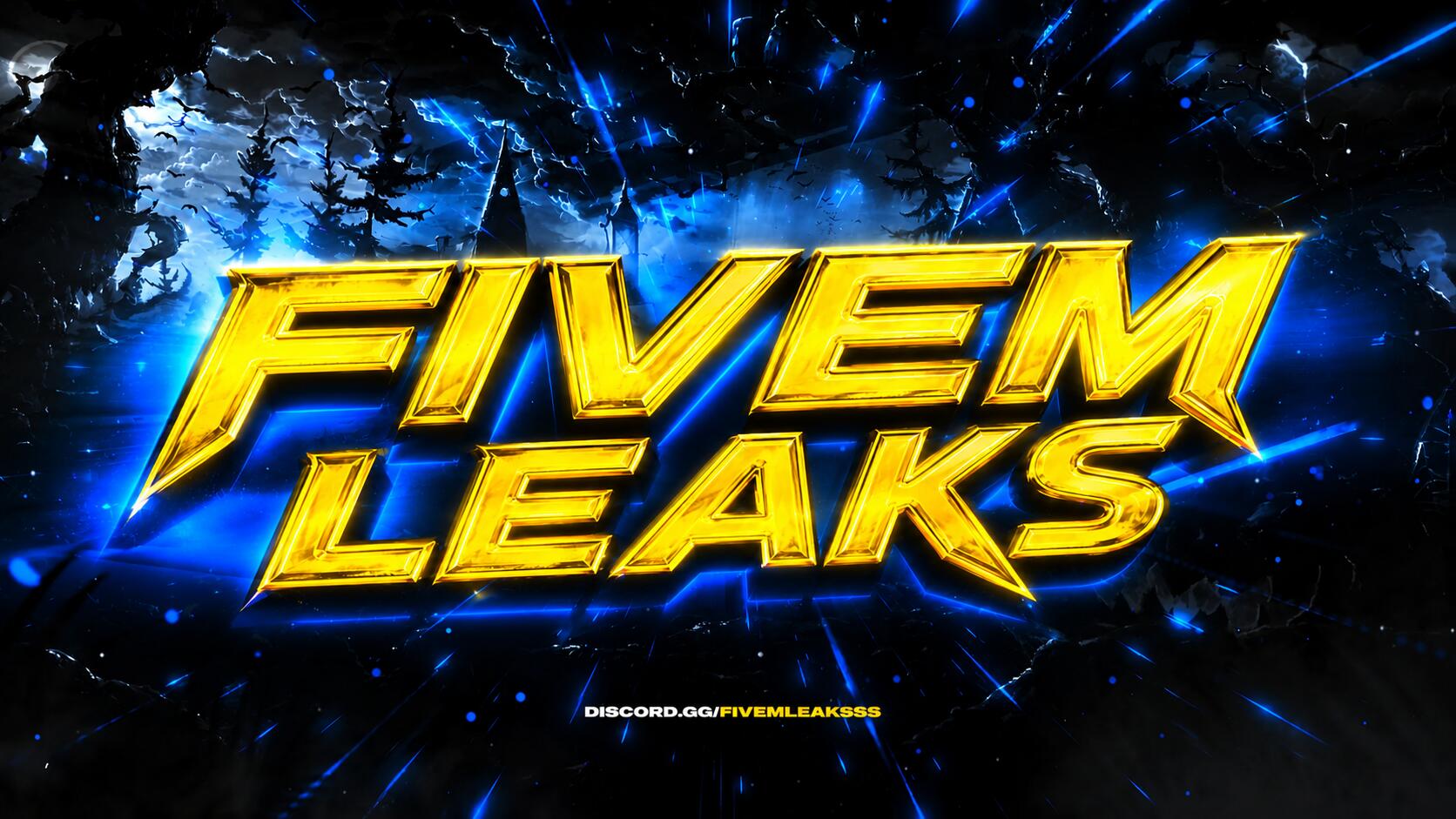 Discovery splash banner for FiveM Leaks Discord server