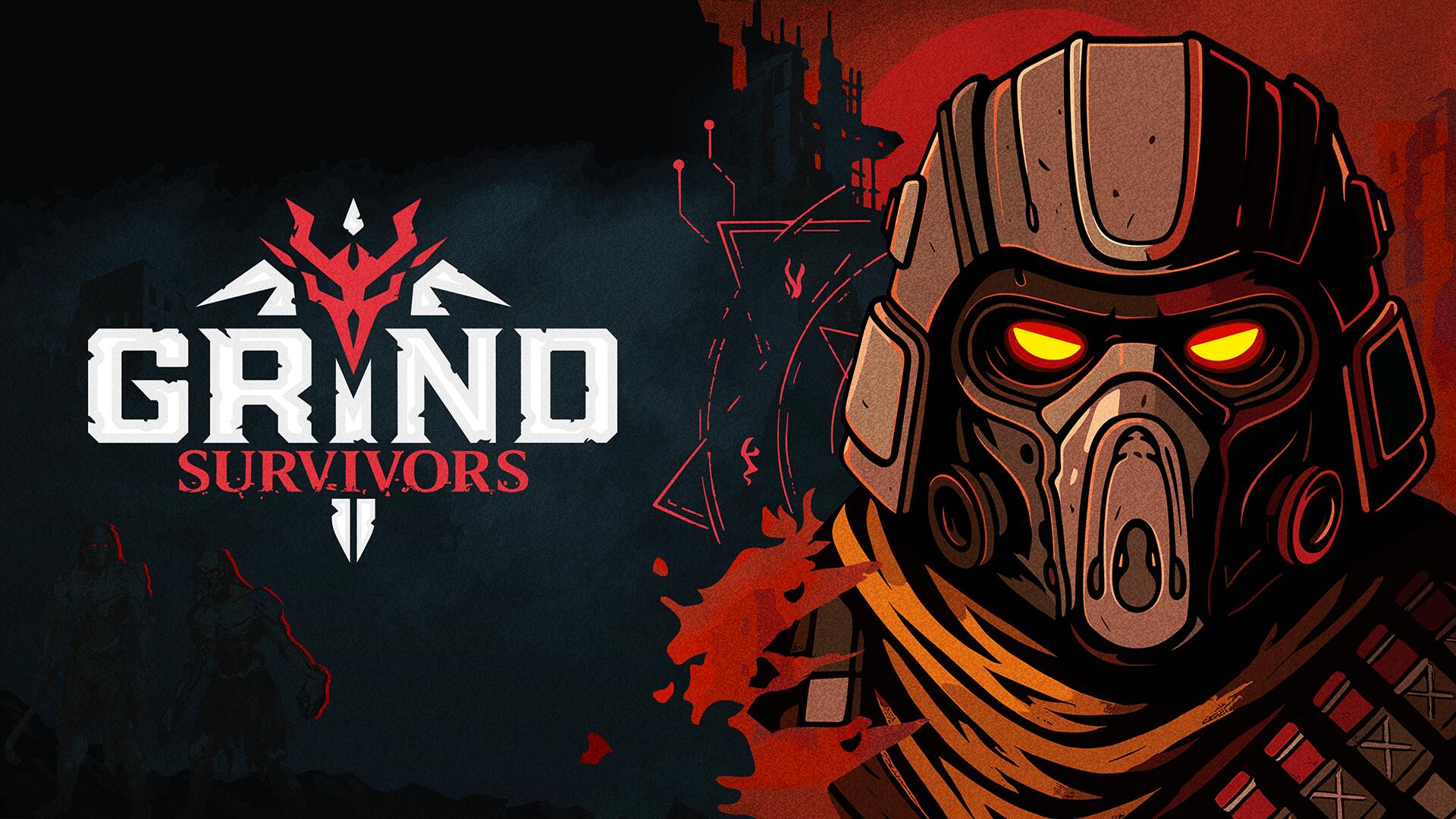 Discovery splash banner for Grind Survivors Discord server