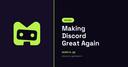 Discovery splash banner for Modora | Making Discord great again Discord server