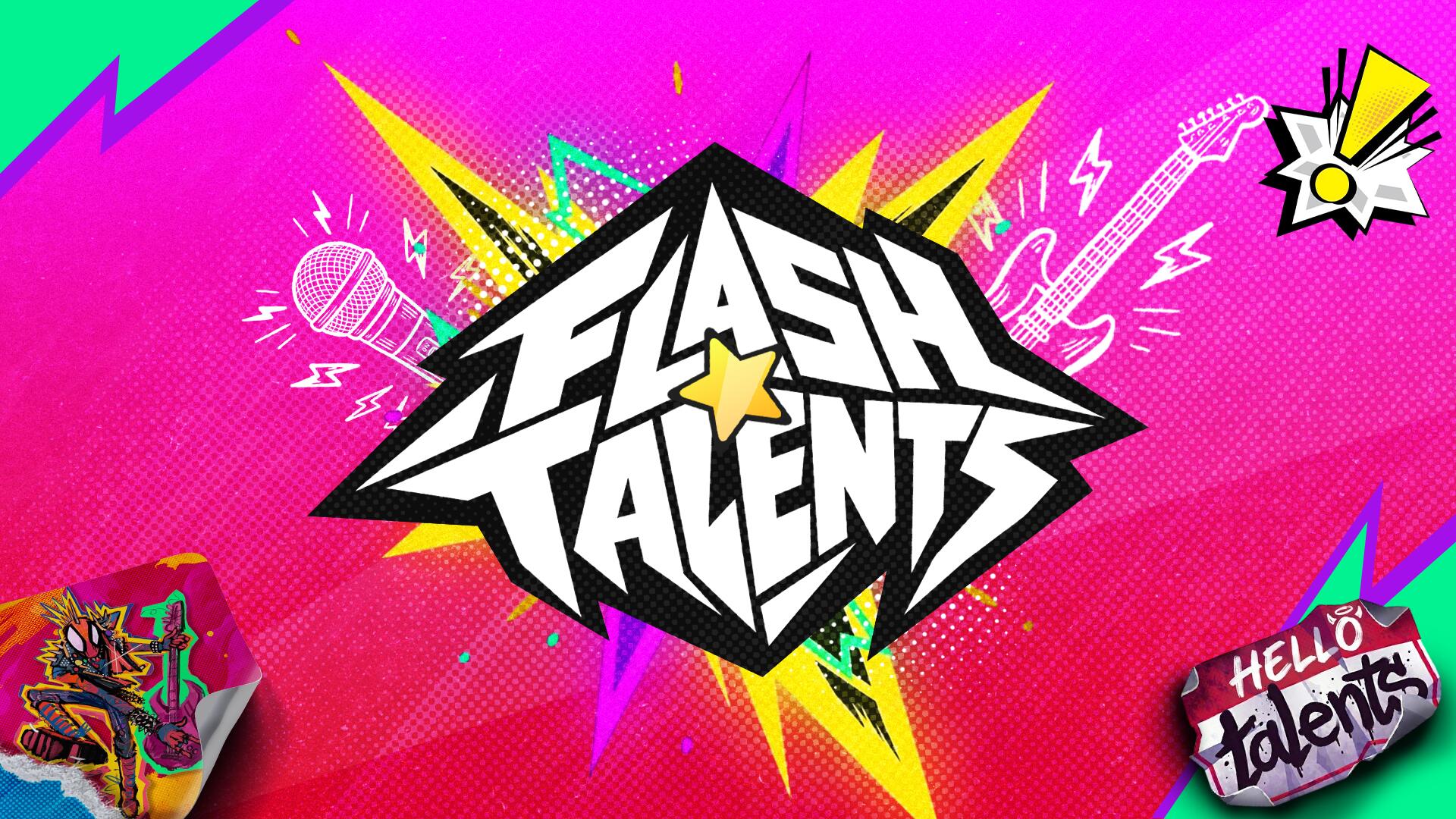 Discovery splash banner for Flash Talents Discord server