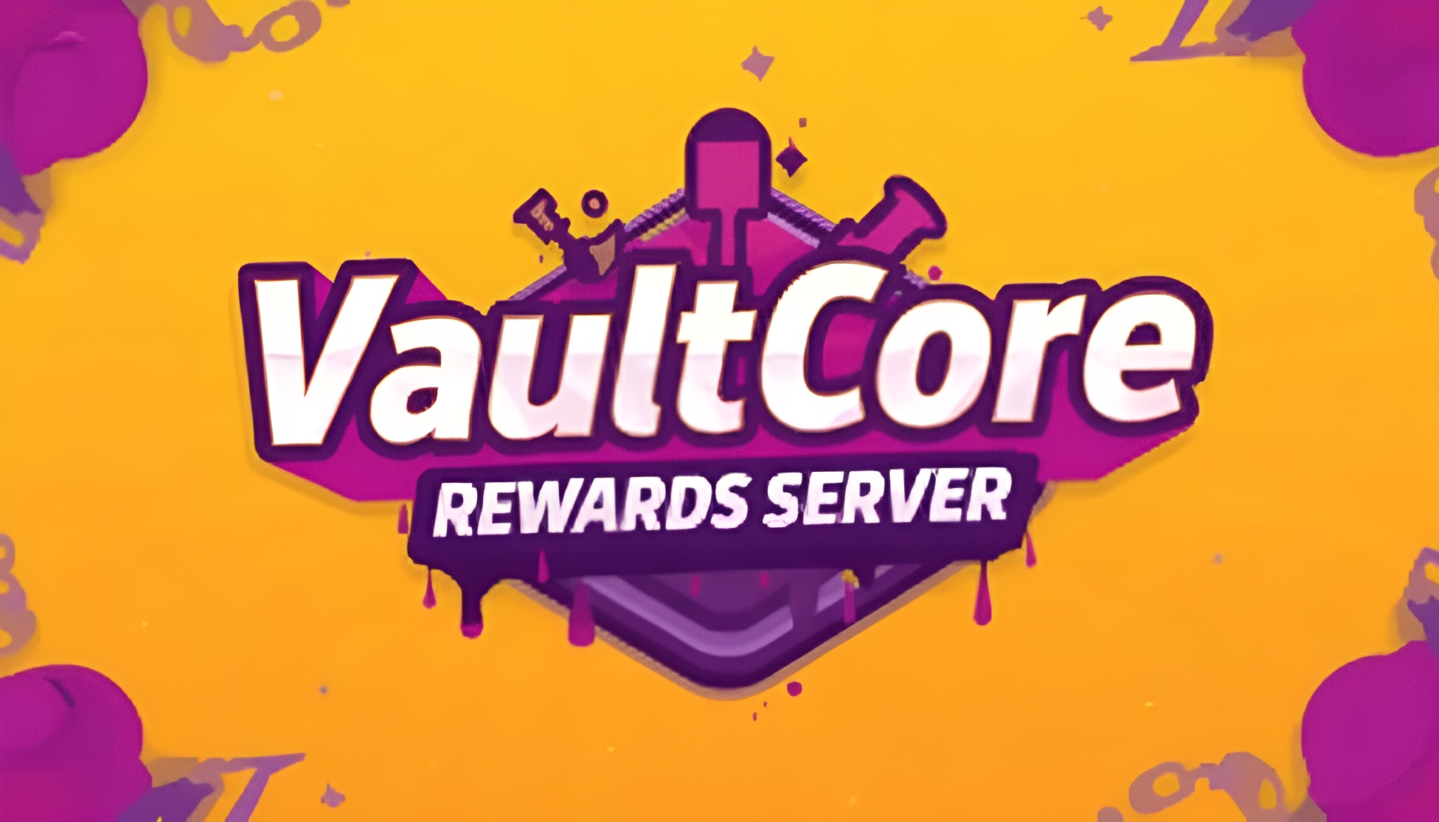 Discovery splash banner for VAULTCORE | # Best Rewards Server Discord server