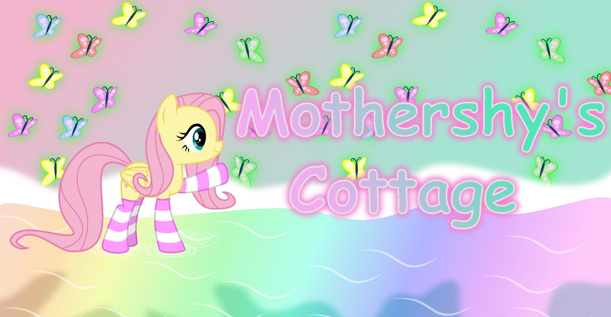 Discovery splash banner for Mothershy's Cottage | My Little Pony / MLP Fandom Discord server