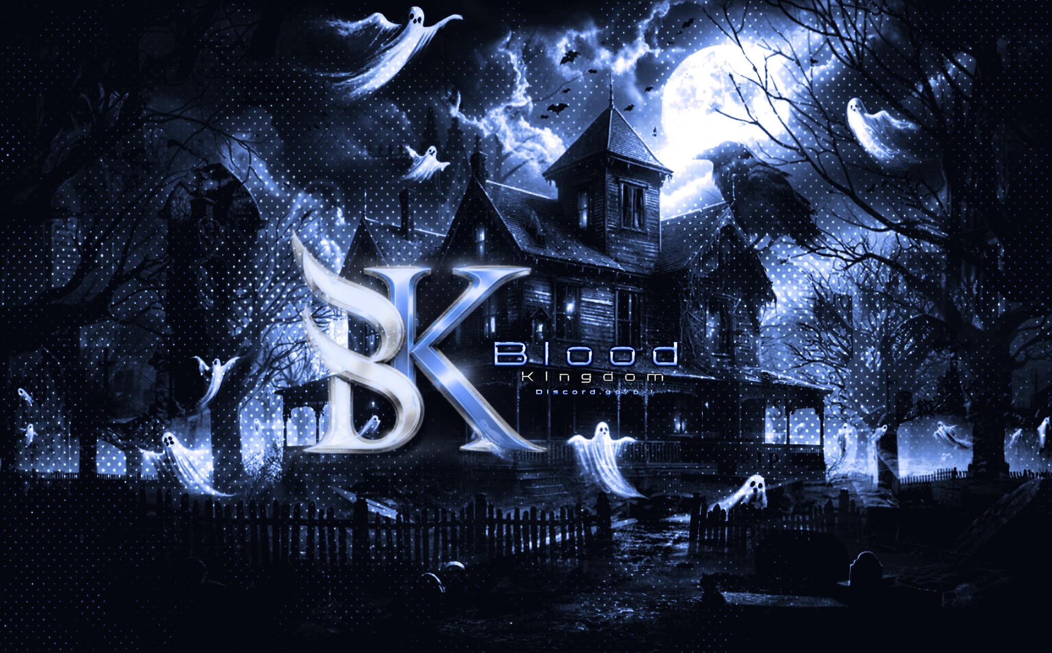 Discovery splash banner for Blood Kingdom . Discord server