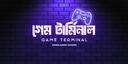 Discovery splash banner for GameTerminal™ Discord server