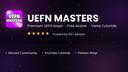 Discovery splash banner for UEFN MASTERS Discord server