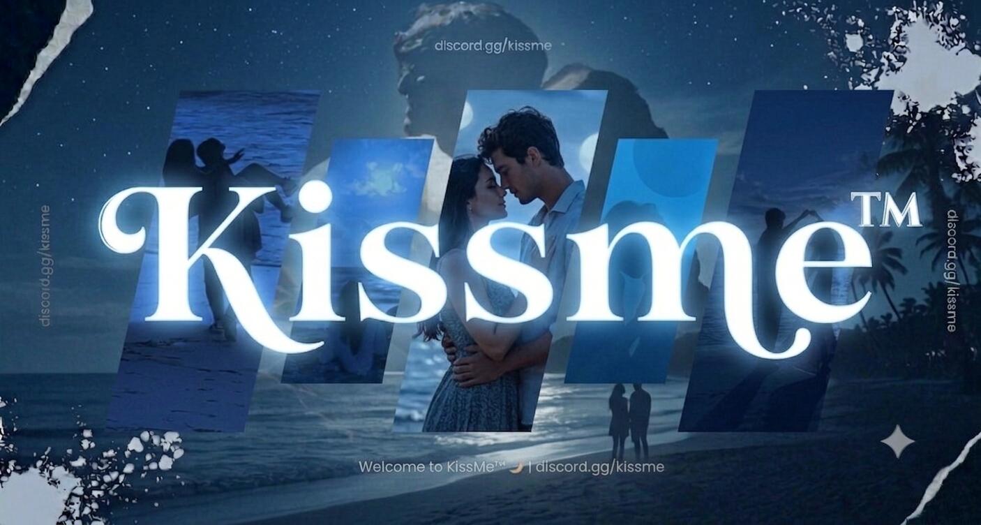Discovery splash banner for KissMe || Hang-Out, Vc, Chilling • Community • Giveaways Discord server