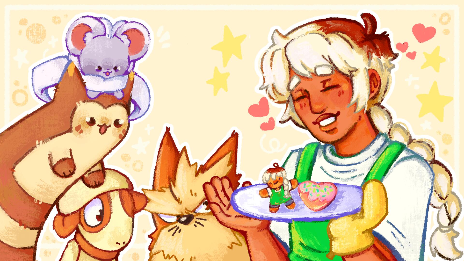 Discovery splash banner for Comissionholics︐ ⟆੭ Discord server