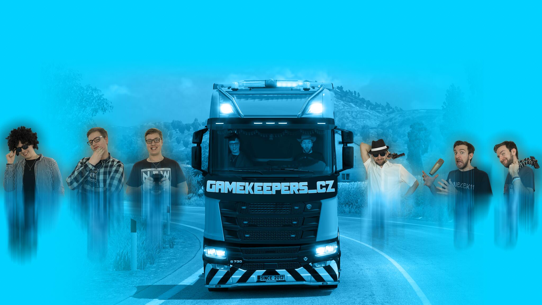 Discovery splash banner for Gamekeepers_cz Discord server
