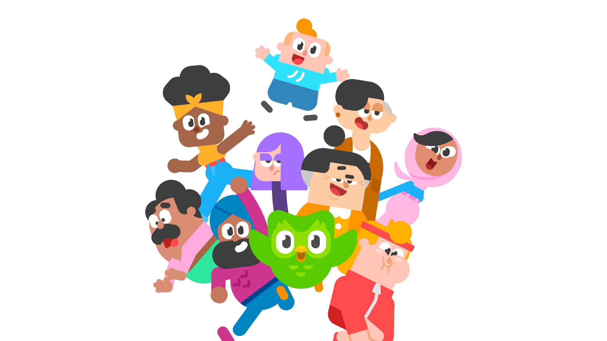 Discovery splash banner for Unofficial Duolingo Discord server