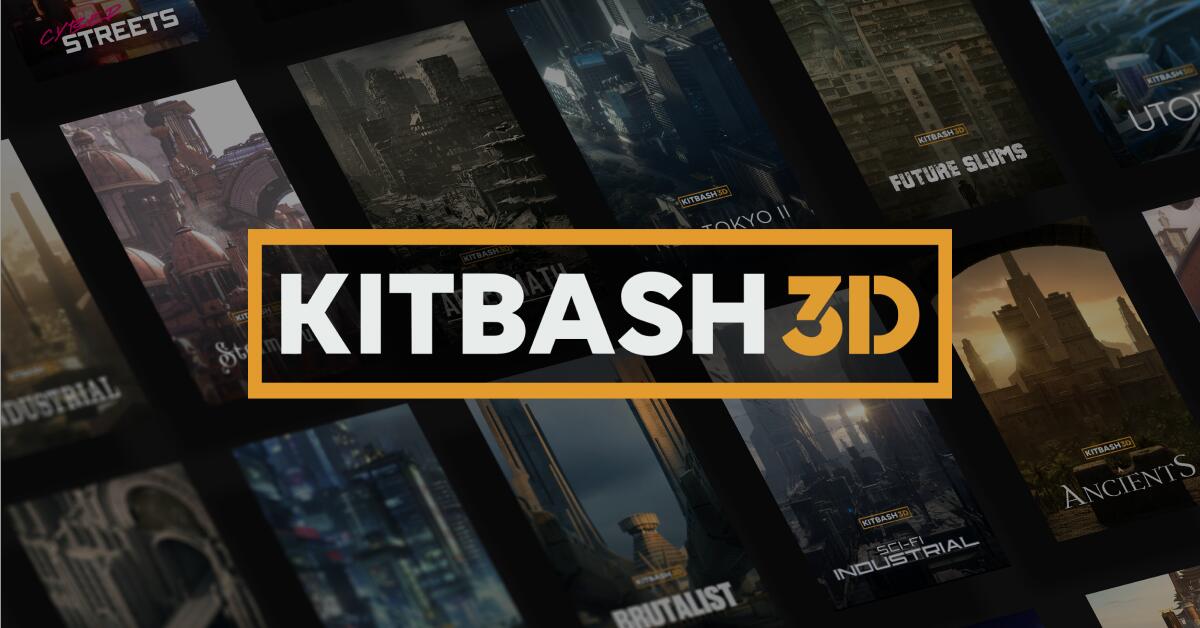 Discovery splash banner for KitBash3D Discord server