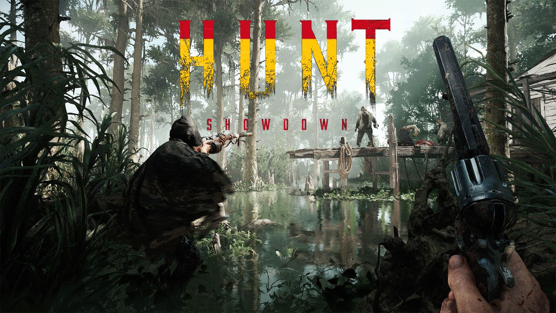 Discovery splash banner for Hunt: Showdown ESPAÑA Discord server