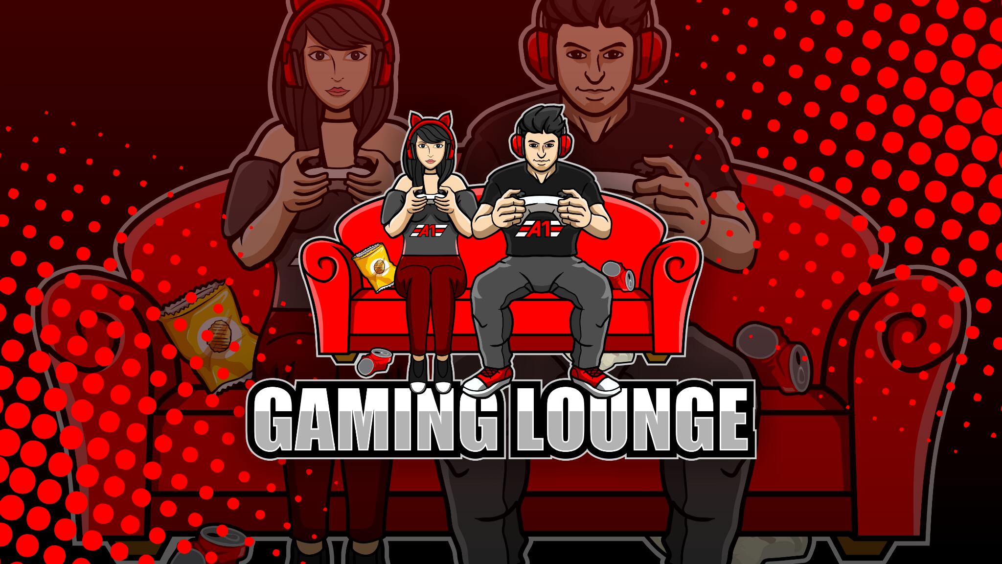 Discovery splash banner for A1 Gaming Lounge Discord server