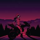 Discovery splash banner for Nightride FM Discord server