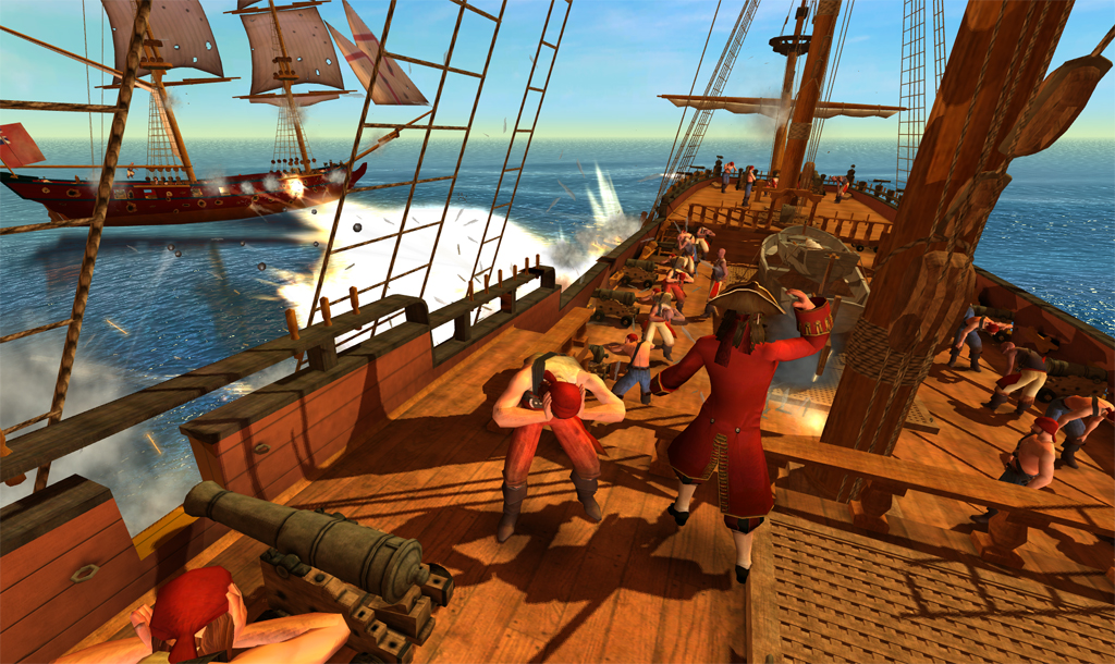 Discovery splash banner for Pirates of the Burning Sea Discord server