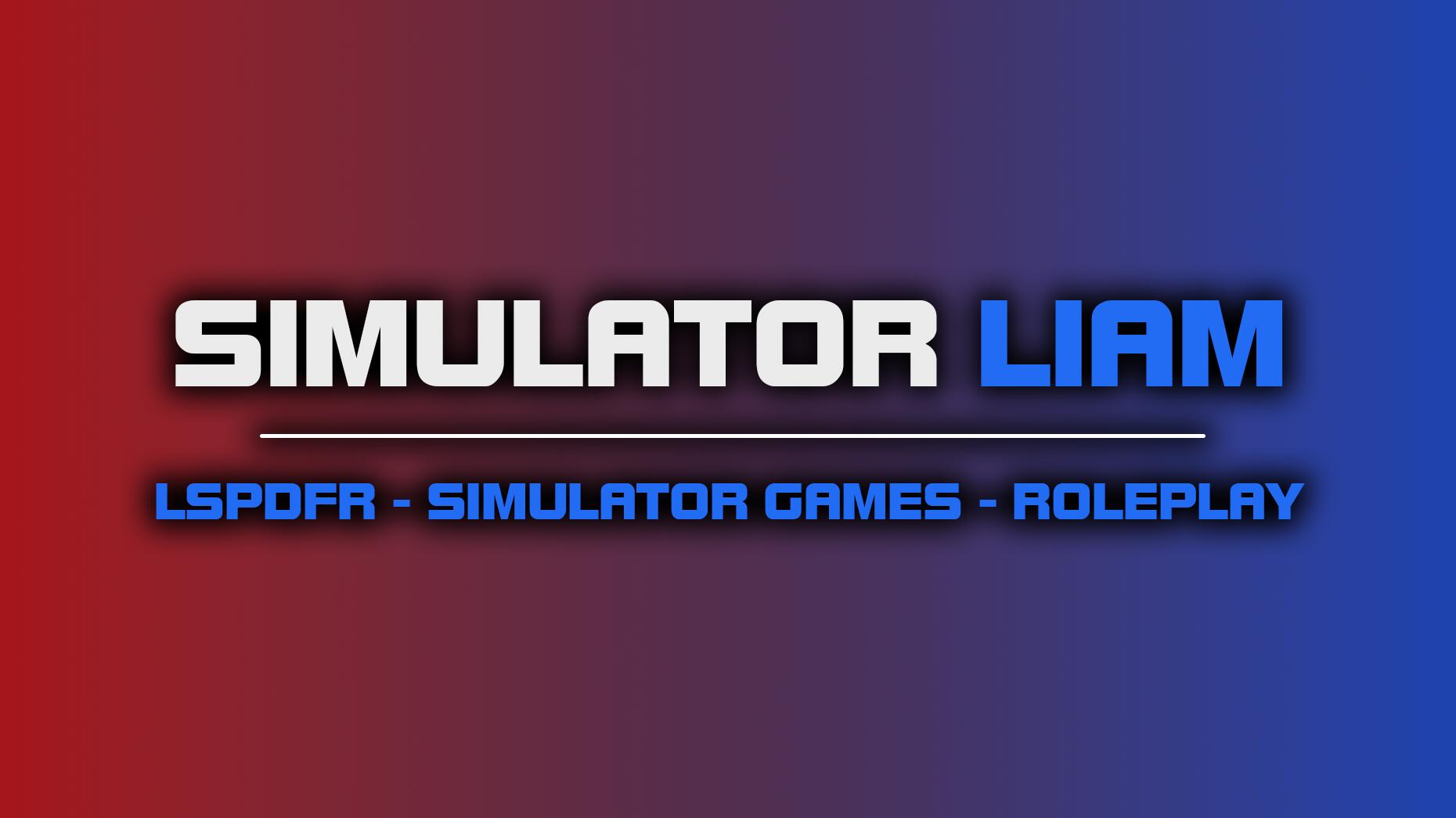 Discovery splash banner for Official Simulator Liam Discord server