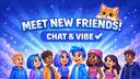 Discovery splash banner for Friendscord | Make Friends • Hangout Server • Chill • Ask2DM • Cat • Voice Chat • Teens Discord server