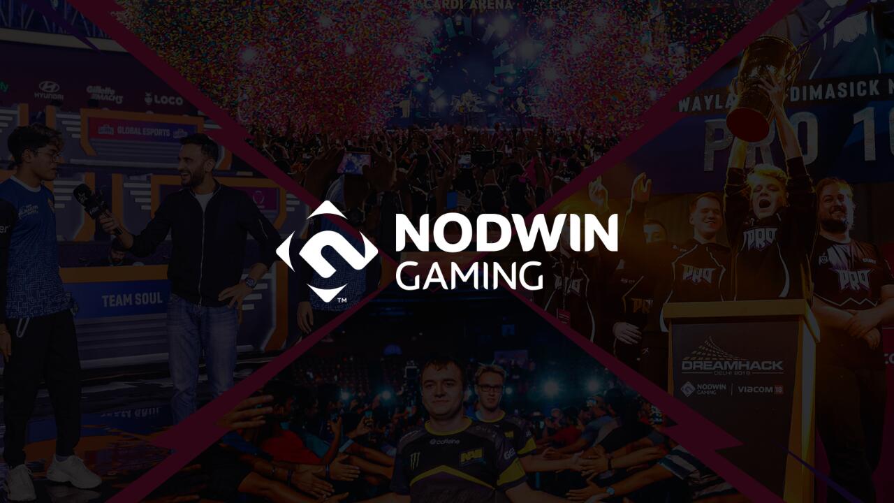 Discovery splash banner for NODWIN Gaming Discord server