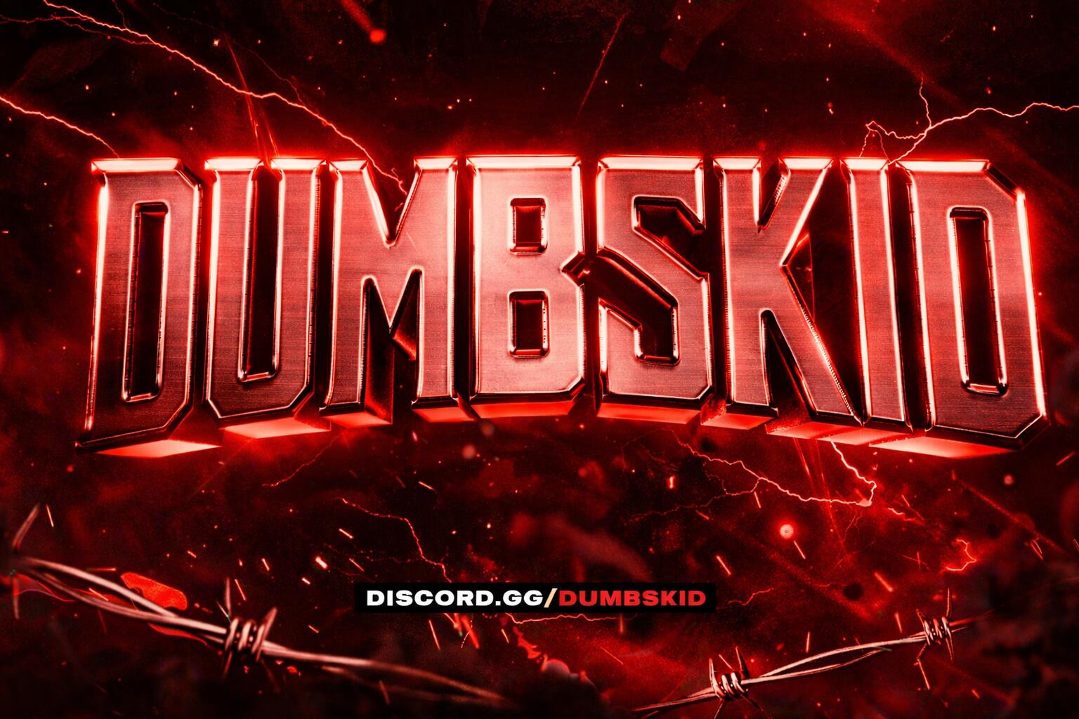 Discovery splash banner for DUMBSKID Discord server