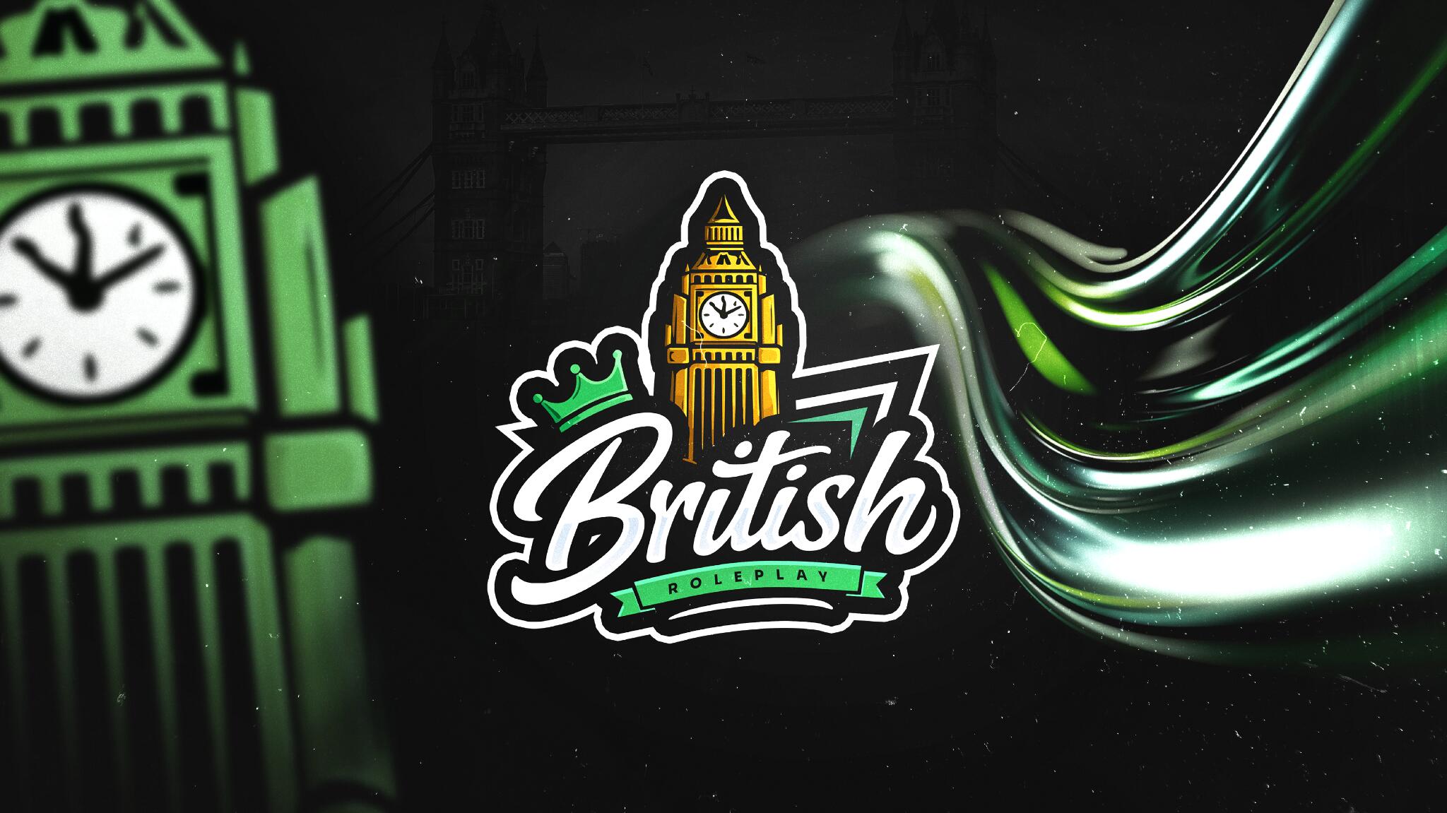 Discovery splash banner for BritishRP Discord server
