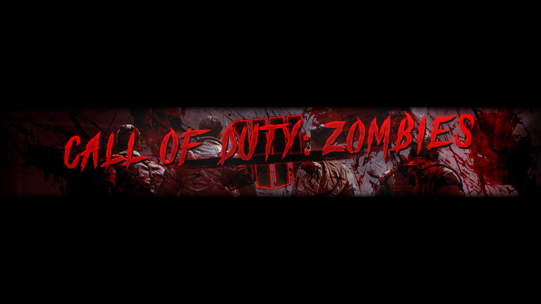 Discovery splash banner for Call of Duty: Zombies Discord server