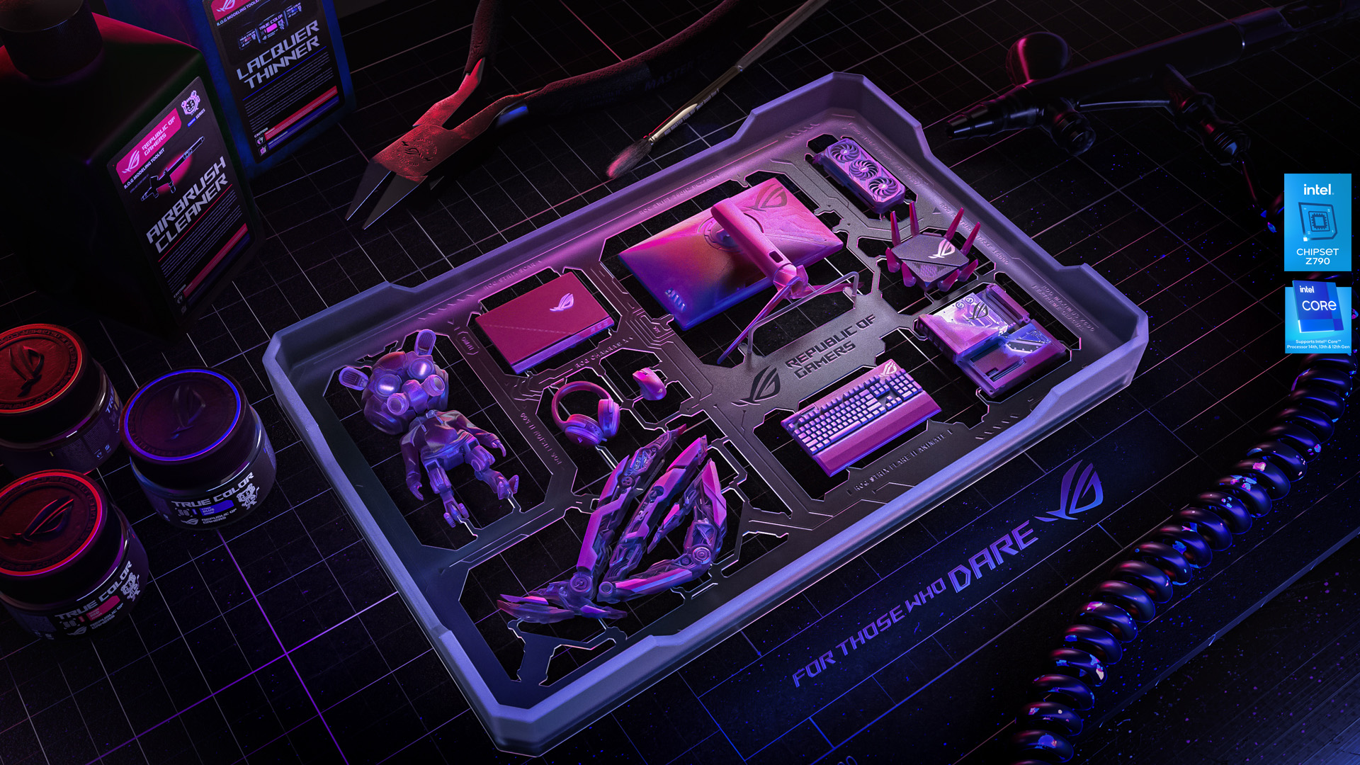 Discovery splash banner for ROG-Republic of Gamers | DACH Discord server