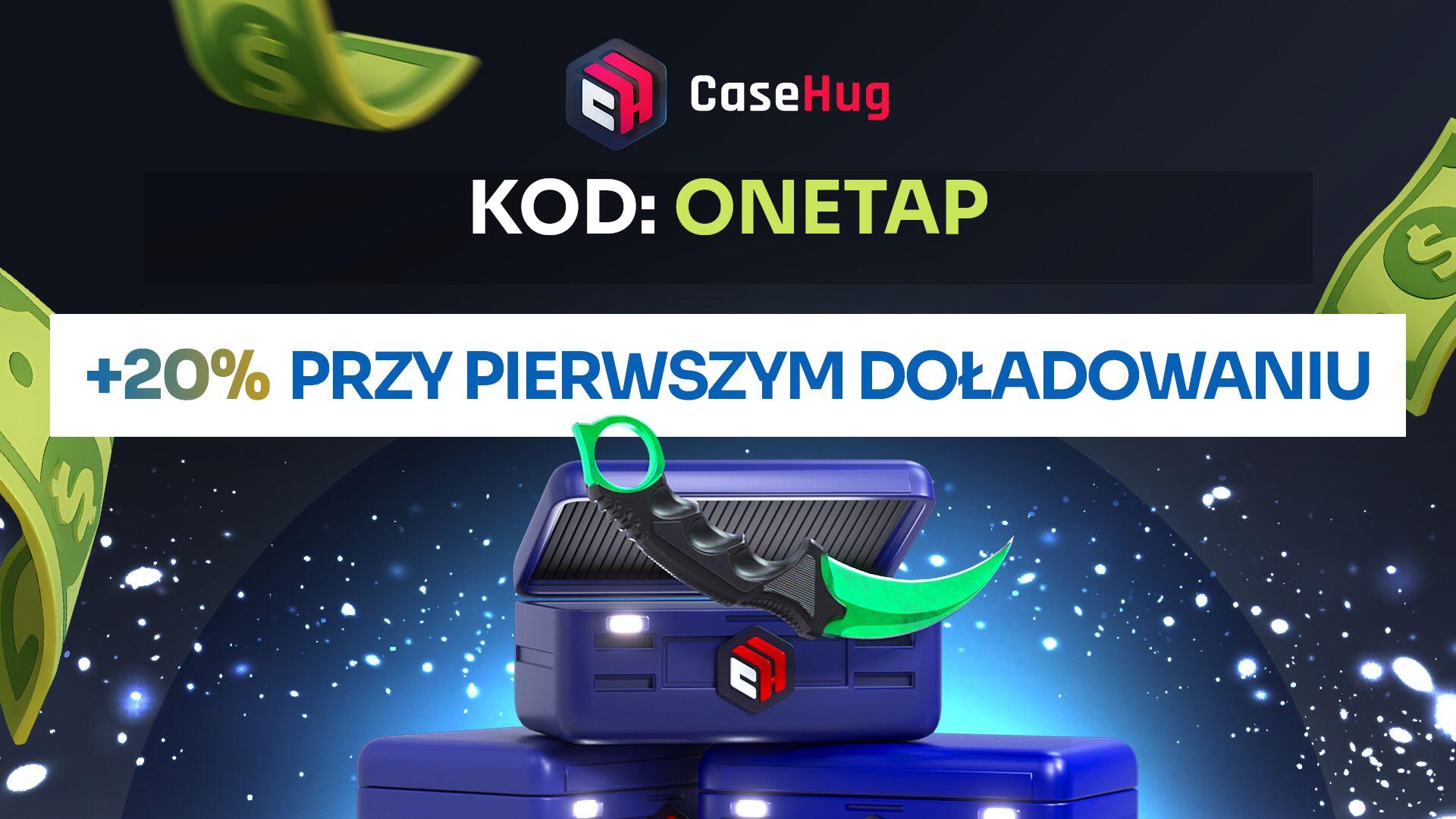 Discovery splash banner for OneTap.pl Discord server