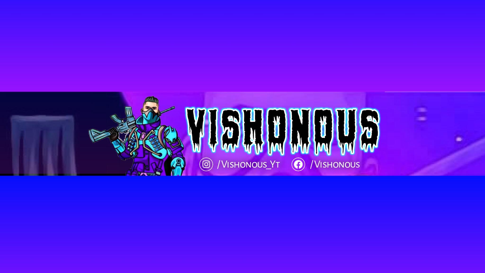 Discovery splash banner for VISHONOUS Discord server