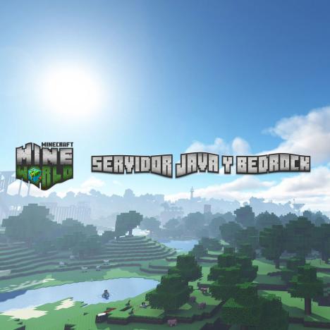 Discovery splash banner for MINEWORLD | NETWORK Discord server